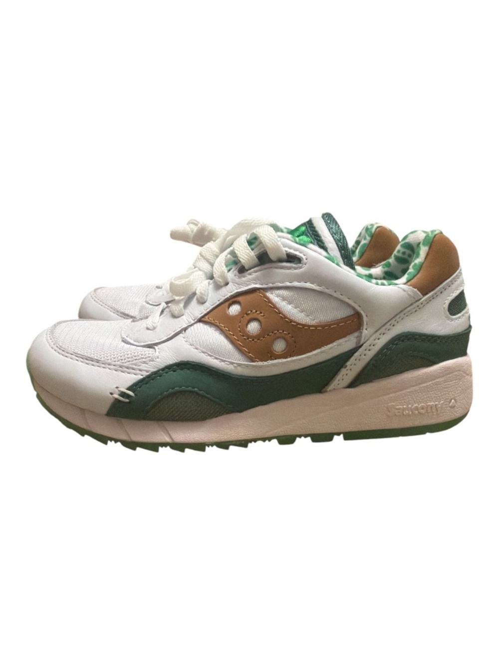 Saucony Shadow 6000 St. Patrick's Day Shamrock Sneakers Womens 8 EU39